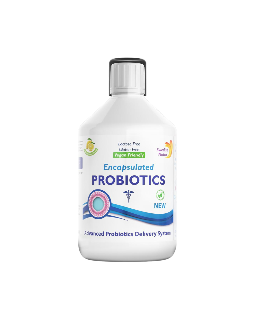 Swedish Nutra mikro-zapuzdrené probiotiká 500ml